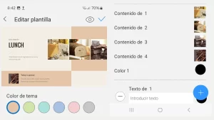 Diseño de contenido en pantallas para negocio en un solo clic